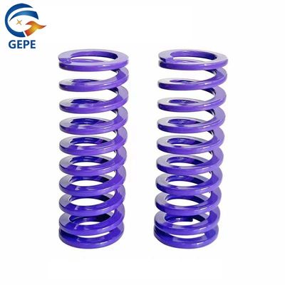 GEPE 55CrSi molle di compressione a bobina viola, molle piatta rettangolare ad alta resistenza