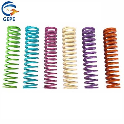 GEPE 55CrSi molle di compressione a bobina viola, molle piatta rettangolare ad alta resistenza